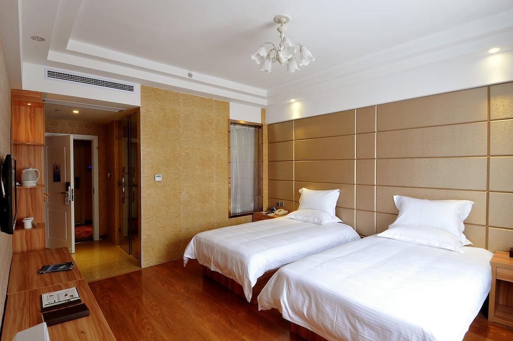 Greentree Inn Fujian Fuzhou Jinshan Wanda Pushang Avenue Business Hotel فزوو الغرفة الصورة
