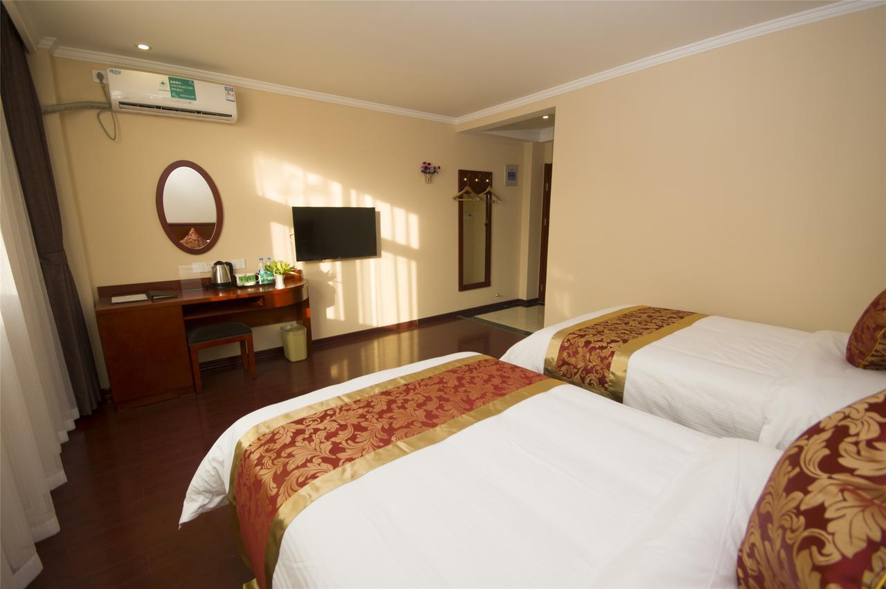 Greentree Inn Fujian Fuzhou Jinshan Wanda Pushang Avenue Business Hotel فزوو المظهر الخارجي الصورة