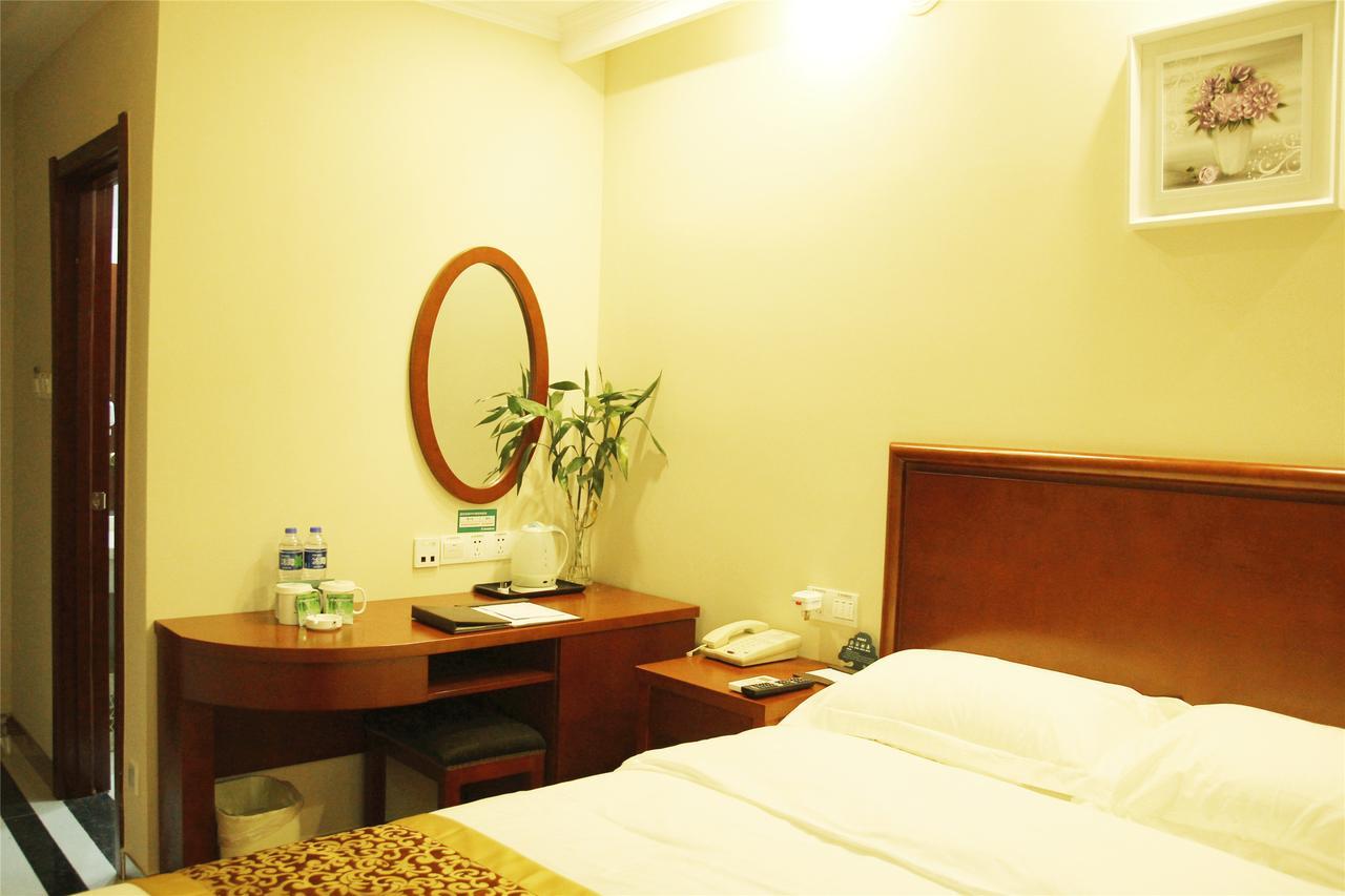 Greentree Inn Fujian Fuzhou Jinshan Wanda Pushang Avenue Business Hotel فزوو المظهر الخارجي الصورة