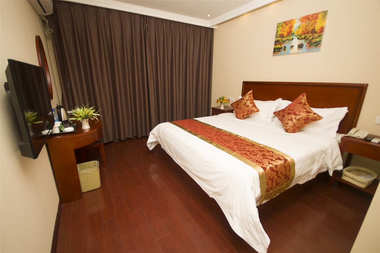 Greentree Inn Fujian Fuzhou Jinshan Wanda Pushang Avenue Business Hotel فزوو المظهر الخارجي الصورة
