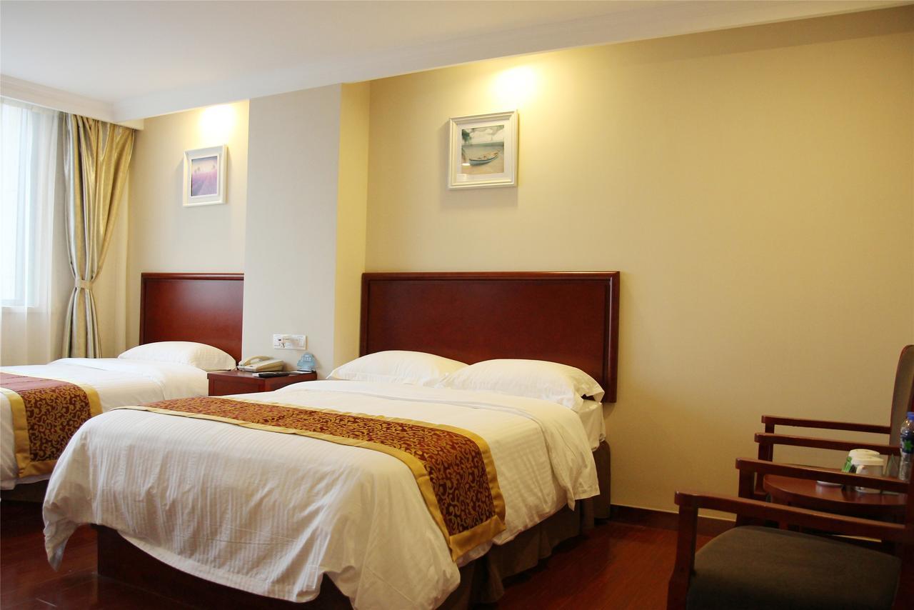 Greentree Inn Fujian Fuzhou Jinshan Wanda Pushang Avenue Business Hotel فزوو المظهر الخارجي الصورة