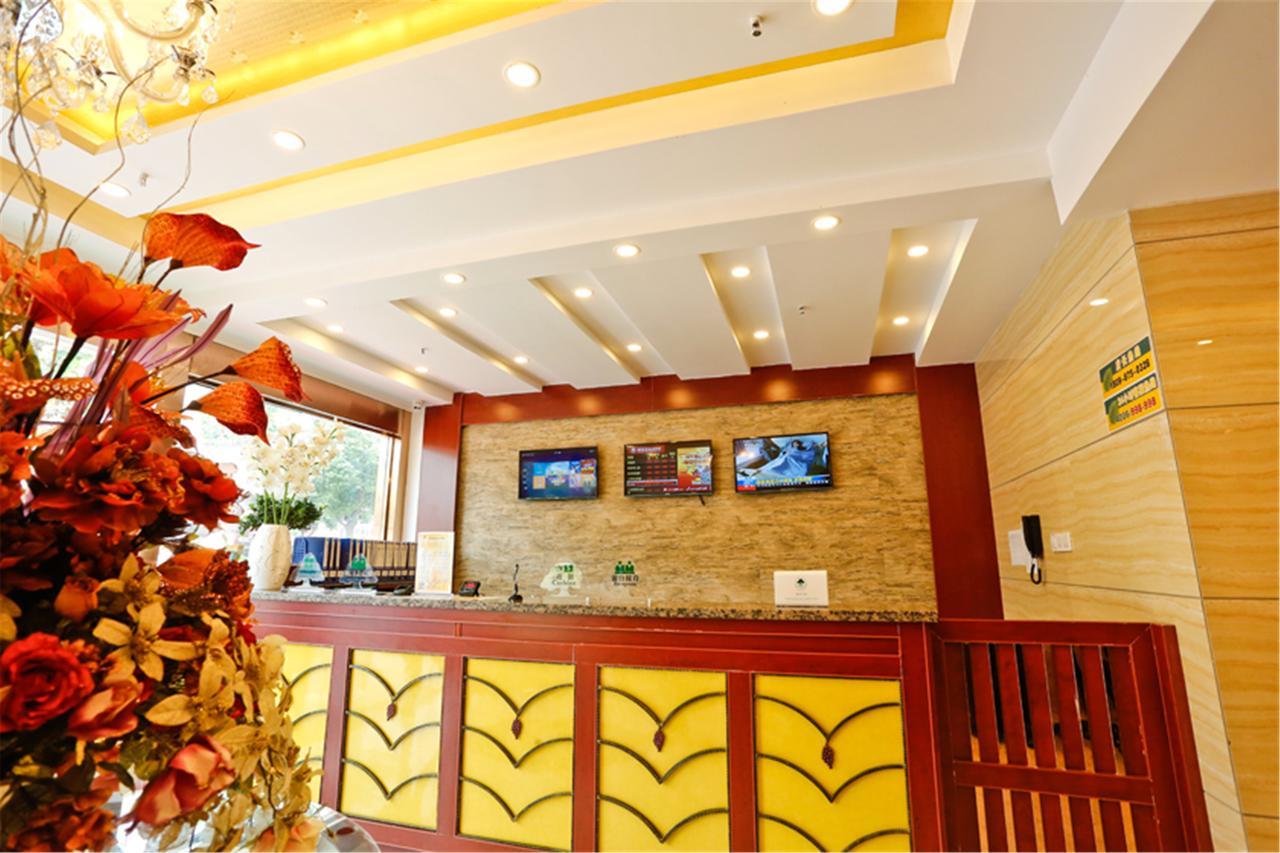 Greentree Inn Fujian Fuzhou Jinshan Wanda Pushang Avenue Business Hotel فزوو المظهر الخارجي الصورة